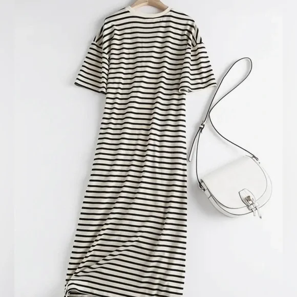 NWOT T-shirt maxi dress size S-M - Picture 2 of 2